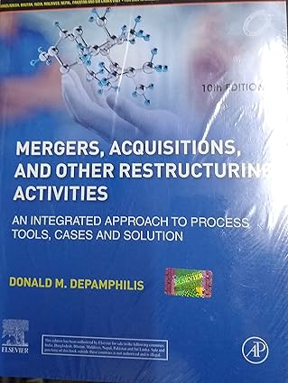 Mergers, Acquisitions, and Other Restructuring Activities Book