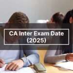 CA Inter Exam Date